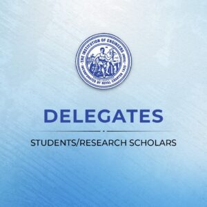 Delegates (Students/Research Scholars)