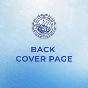 Back Cover Page